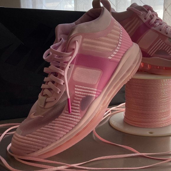 LeBronJames Inspired Air Max Nike Pink/Grey Size 8 main image 4